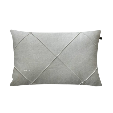 Capa de Almofada Retangular Linho Off-White 35x65cm