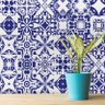 Adesivo de Azulejo Azul Del Rey 15x15 cm com 18un - 1