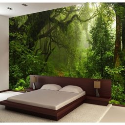 Adesivo Paisagem Floresta Natureza Papel Parede Trilha GG508 - 2