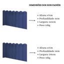 Ver imagem 6 de Cabeceira Painel Cama Queen Box Nuvem Suede Sandy 160 Cm:azul