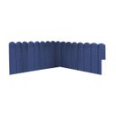 Ver imagem 1 de Cabeceira Painel Cama Queen Box Nuvem Suede Sandy 160 Cm:azul