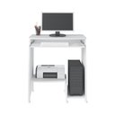 Ver imagem 3 de Escrivaninha/Mesa para Computador Pixel Branco com 03 Prateleiras - Artely 003360