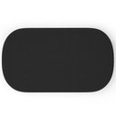 Ver imagem 6 de Puff Decorativo Orgânico para Living Quarto 100cm Doha W01 Bouclê Preto - Lyam Decor
