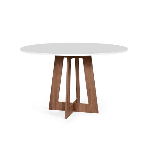 Mesa 90 Cm Montreal Branco / Noronha
