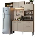 Ver imagem 3 de Armário de Cozinha Compacta 196cm Rustic/crema Aura Madesa 01
