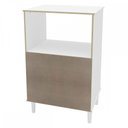 Ver imagem 7 de Armário de Cozinha para Forno Paiva 2 Portas Branco - Pnr Móveis