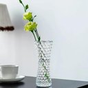 Ver imagem 4 de Kit 2 Vasos Bubble de Vidro 7x17cm para Flor Planta Decorativo Lyor Redondo Incolor