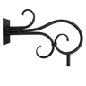 Lampião De Rua Rustico Artesanal Fachada Mineira Decorativo Libertas Rosas Artesanato Preto - 8