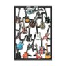 Placa Vazada em MDF - Guitar Haven - 1