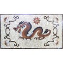 Ver imagem 1 de Piso em Mosaico Dragão Chines Furioso 150x200cm