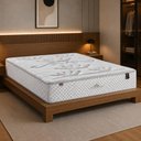 Ver imagem 1 de Colchão King Molas Ensacadas (193x203x35) Pulse King Koil CR455E Branco