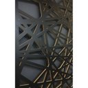 Ver imagem 5 de Painel Vazado Divisória Mdf Veneza Preto - 0,60x2,40m