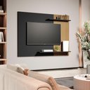 Ver imagem 1 de Painel para Tv 50 Polegadas San Fernando Preto Ripado