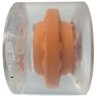 Roda Brats 70mm 78A Laranja Transparente - 3