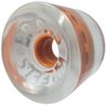 Roda Brats 70mm 78A Laranja Transparente - 1