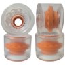 Roda Brats 70mm 78A Laranja Transparente - 4