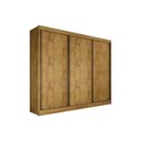 Ver imagem 1 de Guarda Roupa Casal 3 Portas de Correr e 6 Gavetas Diamond/londres Freijo Cumaru - Novo Horizonte