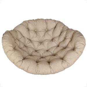 Almofada Impermeável para Balanço Suspenço Ninho - Linhão Bege