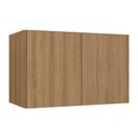 Ver imagem 2 de Armário de Lavanderia Aéreo Multiuso 2 Portas Multimóveis Mp5040 Rustic