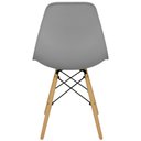 Ver imagem 5 de Kit 9 Cadeiras Charles Eames Eiffel Wood Design Cinza