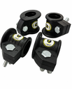 Ver imagem 4 de 10 Presilha Injetada 25mm Barra Pump Academia Musculacao Trava Pesos Bloqueador Jfit