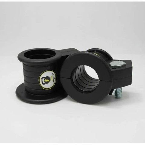 10 Presilha Injetada 25mm Barra Pump Academia Musculacao Trava Pesos Bloqueador Jfit