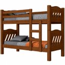 Ver imagem 1 de Beliche Solteiro Infantil Pérola 100% MDF Legno
