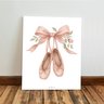 Kit 3 Quadro Decorativo Ballet Infantil Menina Quarto Moderno Qualidade Premium 28x20cm - 6