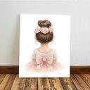 Ver imagem 5 de Kit 3 Quadro Decorativo Ballet Infantil Menina Quarto Moderno Qualidade Premium 28x20cm