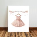 Ver imagem 4 de Kit 3 Quadro Decorativo Ballet Infantil Menina Quarto Moderno Qualidade Premium 28x20cm
