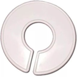 Kit 50 Separador e Organizador de Cabides Araras por Tamanho Plaquinha Divisor de Plástico - 1