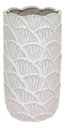 Ver imagem 1 de Vaso Decorativo Enfeite Casa Cerâmica 26x14x14cm Bege