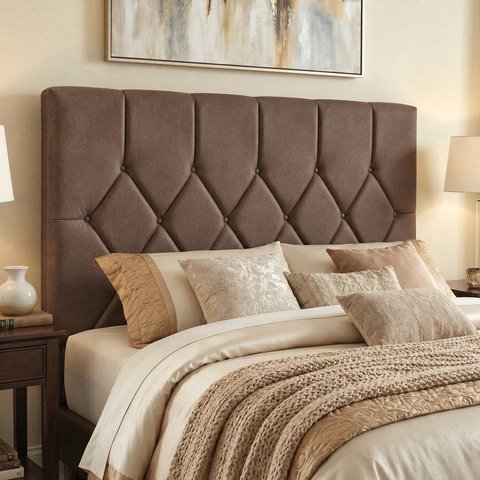 Cabeceira Estofada Casal 140cm Paris