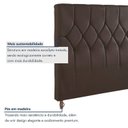 Ver imagem 6 de Cabeceira Estofada Casal 140cm Paris