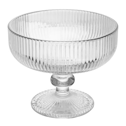 Taça de Sobremesa Lines de Cristal 300ml Wolff Taça de Sobremesa Lines de Cristal 300ml Wolff