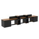 Ver imagem 7 de Estação de Trabalho 6 Lugares Smart Office 6 Mesas 4 Armários 4 Aparadores