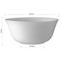 Ver imagem 6 de Luminarc Tigela Cereal 7x13x13cm 500ml Vidro Temperado Branco 6pç