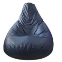 Ver imagem 1 de Puff Pera sem Enchimento:azul Escuro