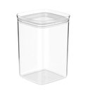 Ver imagem 1 de Pote Quadrado 1,4l Porta Mantimentos Farinha Trigo Açúcar Organizador Condimentos Cinquetti