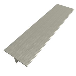Perfil "t", Aço Inox 304, Escovado - 21 X 2 X 900 Mm