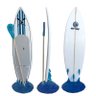 Prancha surf miniatura resina Stand up paddle 28X7,5X1cm - 1