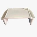 Ver imagem 1 de Bandeja Mesa Colo Apoio Comer Refeição Cama Suporte Notebook Branco
