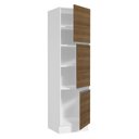 Ver imagem 6 de Paneleiro Armário de Cozinha 60 cm 3 Portas Branco/Rustic Glamy Madesa