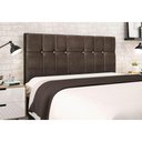 Ver imagem 3 de Cabeceira Paris Para Cama Box Queen 164 Cm Suede Marrom