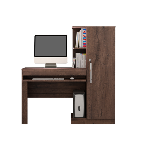 Escrivaninha Mesa Office Valdemoveis Castanho