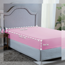 Ver imagem 2 de Lençol Casal 400 Fios Poliéster Ultra Macio com Elástico Avulso:rosa