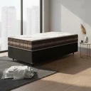 Ver imagem 1 de Cama Box com Colchão de Molas Ensacadas D'Angelis Classic Pocket Solteiro 88cm