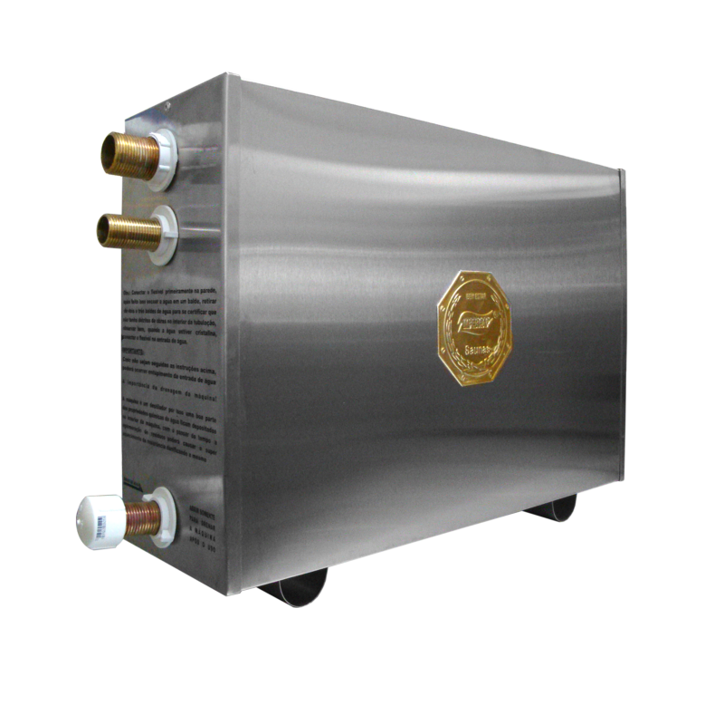 Sauna Vapor Elétrica 9kw Inox 12.5m³ Comando Digital Impercap - 1