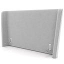 Ver imagem 5 de Cabeceira Cama Box Queen 160cm Nilo P05 Veludo Cinza - Lyam Decor