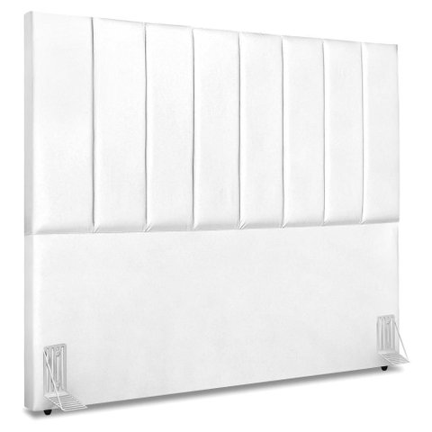 Cabeceira Queen 160 Cm com Frame Dalia Corino Branco Artte